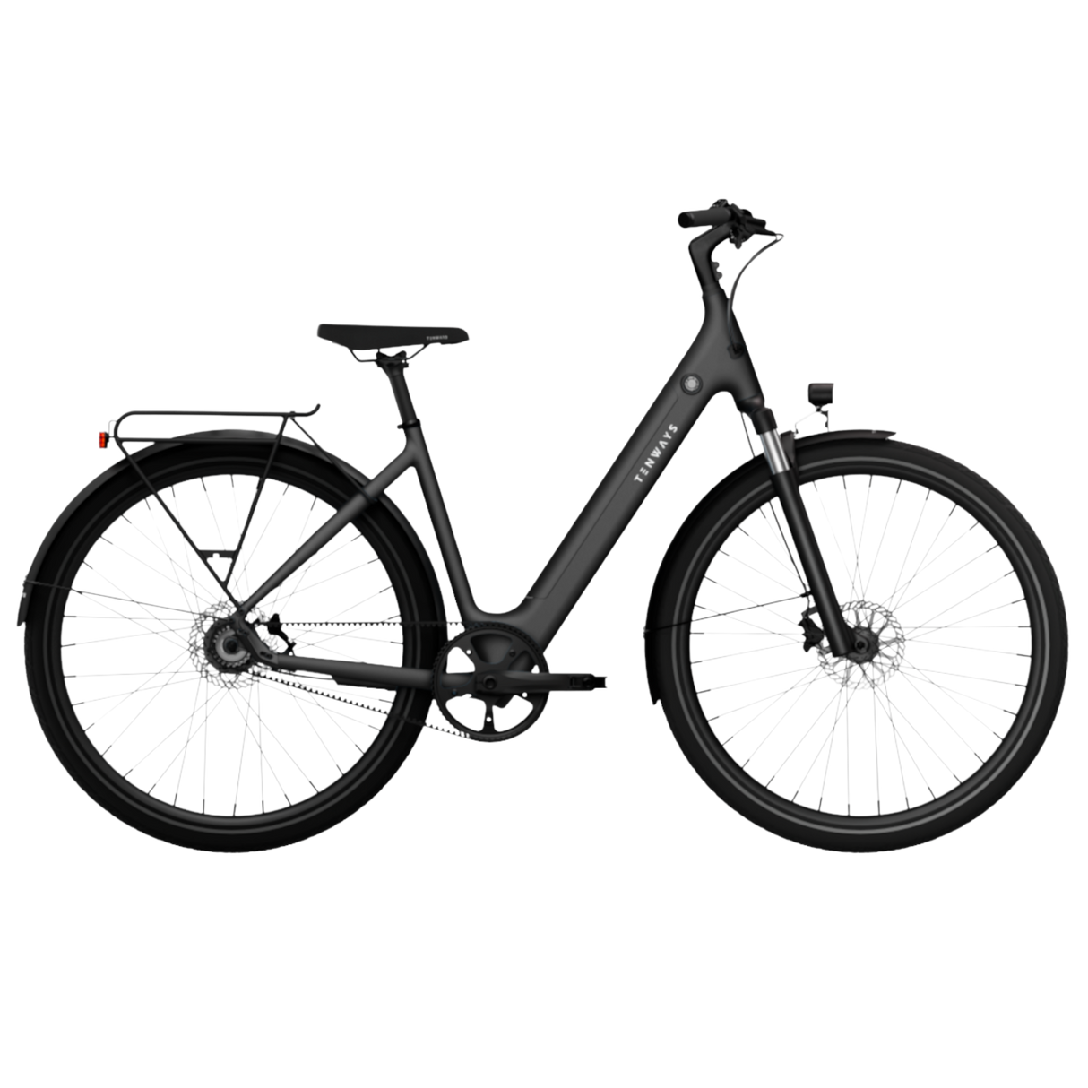 Elcykel TENWAYS CGO800S, Midnight Black