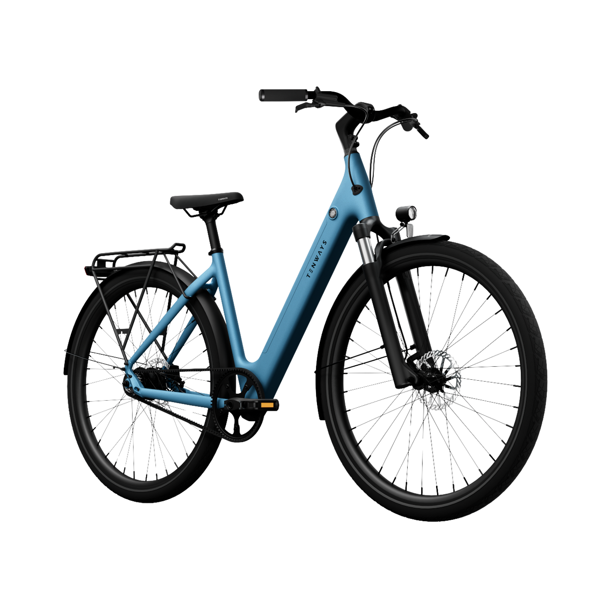 Elcykel TENWAYS CGO800S, himmelsblå