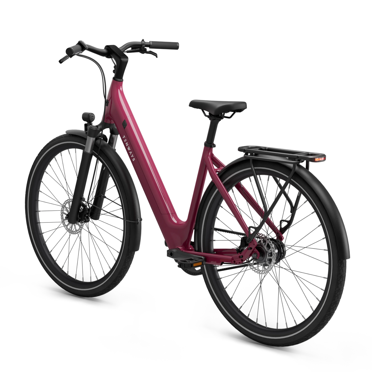Elcykel TENWAYS CGO800S, Wild Berry