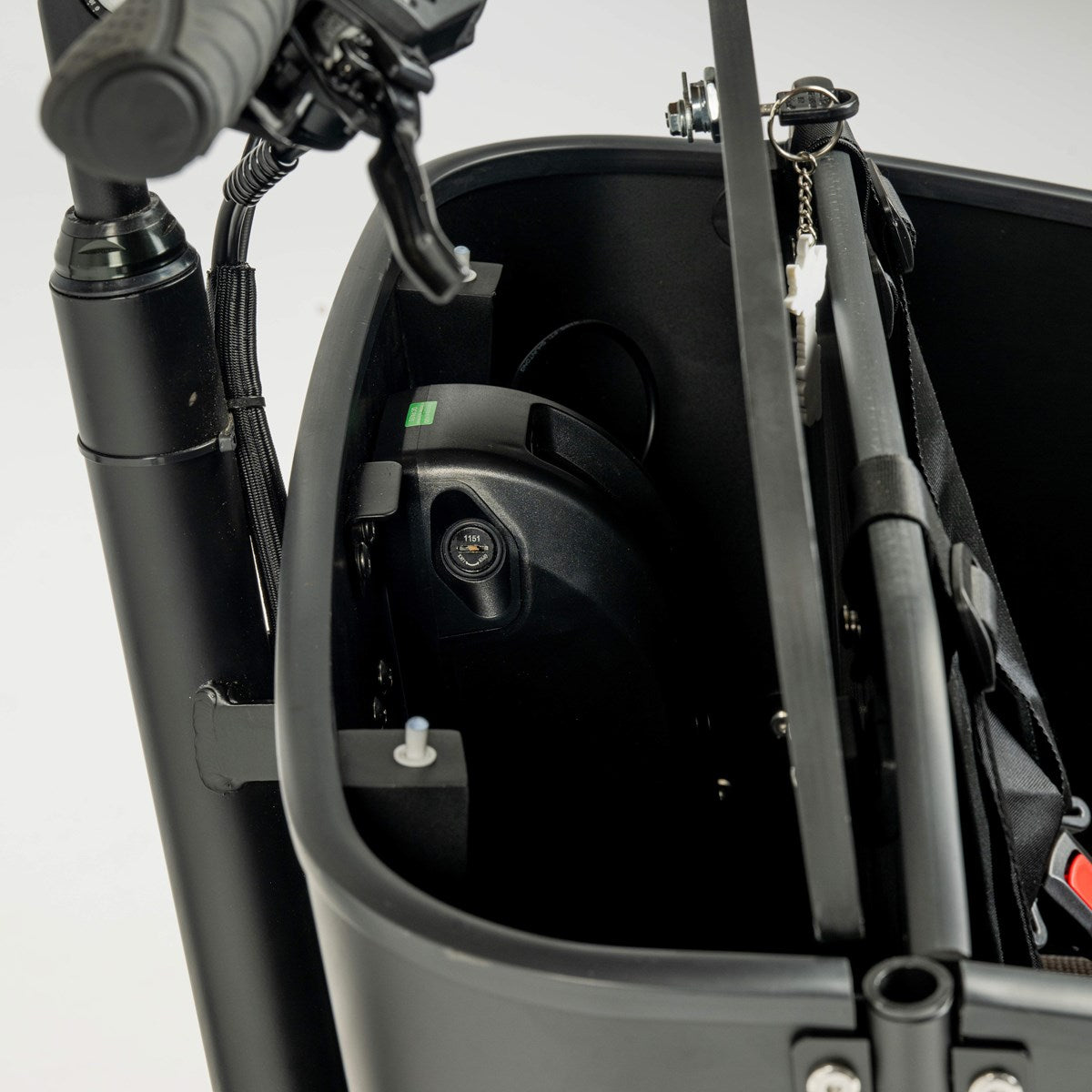 El-lastcykel CARGOBIKE OF SWEDEN Long Lite