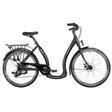 Cykel med extra låg ram LEADER FOX Ema 26" Lady, Svart