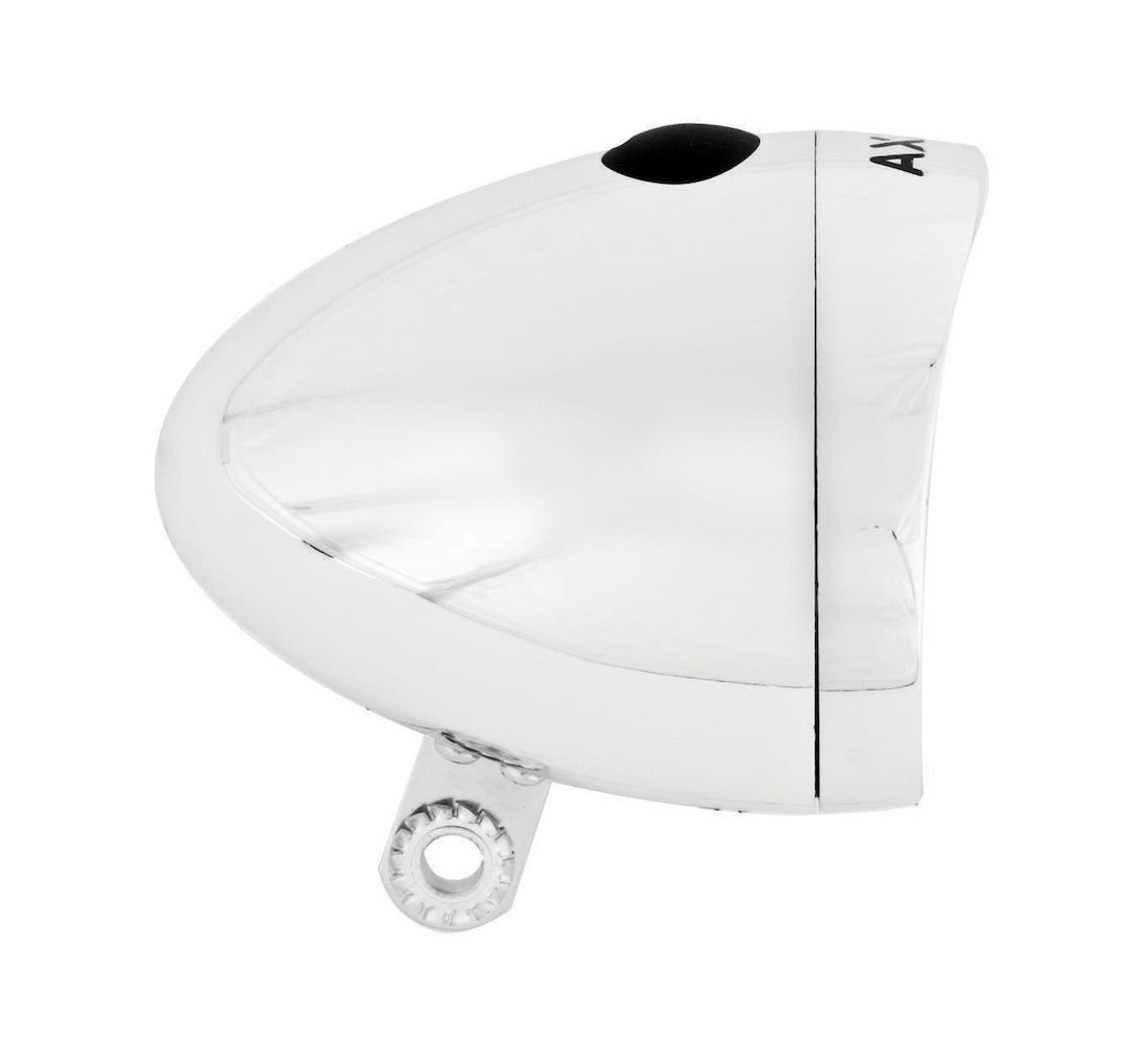 Cykellampa AXA Classic Batteri, silver