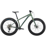 Fatbike KONA Woo, 26" Gloss Metallic (Vihreä)