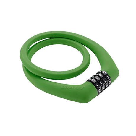 Vaijerilukko GIANT SURELOCK RUBBER VIHREÄ