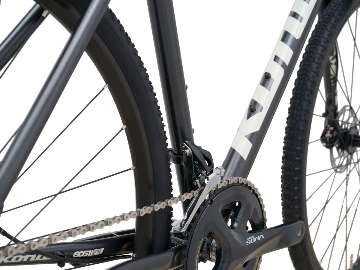 Gravelpyörä KONA Rove AL/DL (2025) Satin Metallic Black