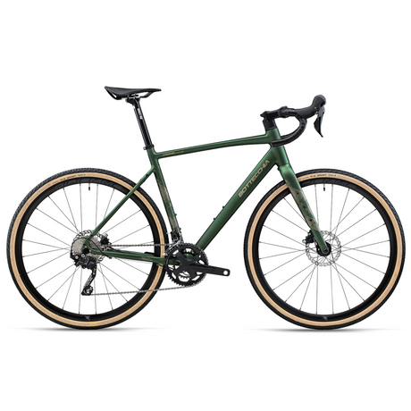 Gravel-pyörä BOTTECCHIA Gravel Monster - GRX610 24v - C46 Mattavihreä