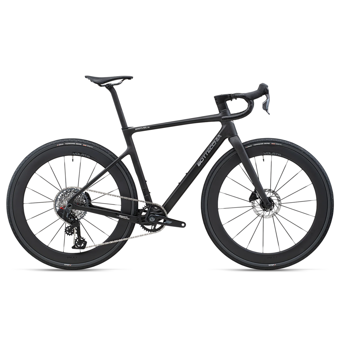 Gravelcykel BOTTECCHIA Gravel SL - GRX825 Di2 24v - C9 Matt Carbon