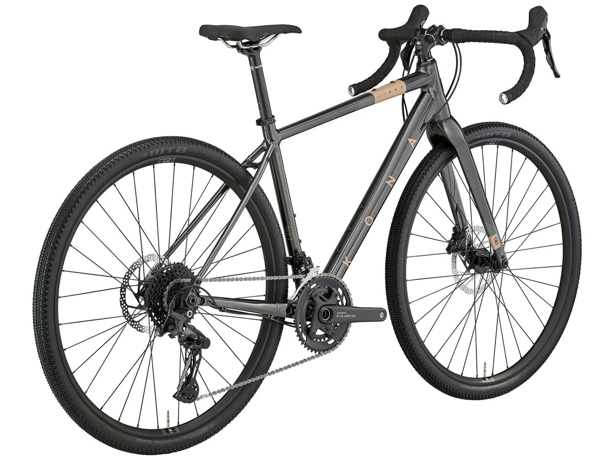Gravelpyörä KONA Libre (2026) Gloss Metallic Charcoal