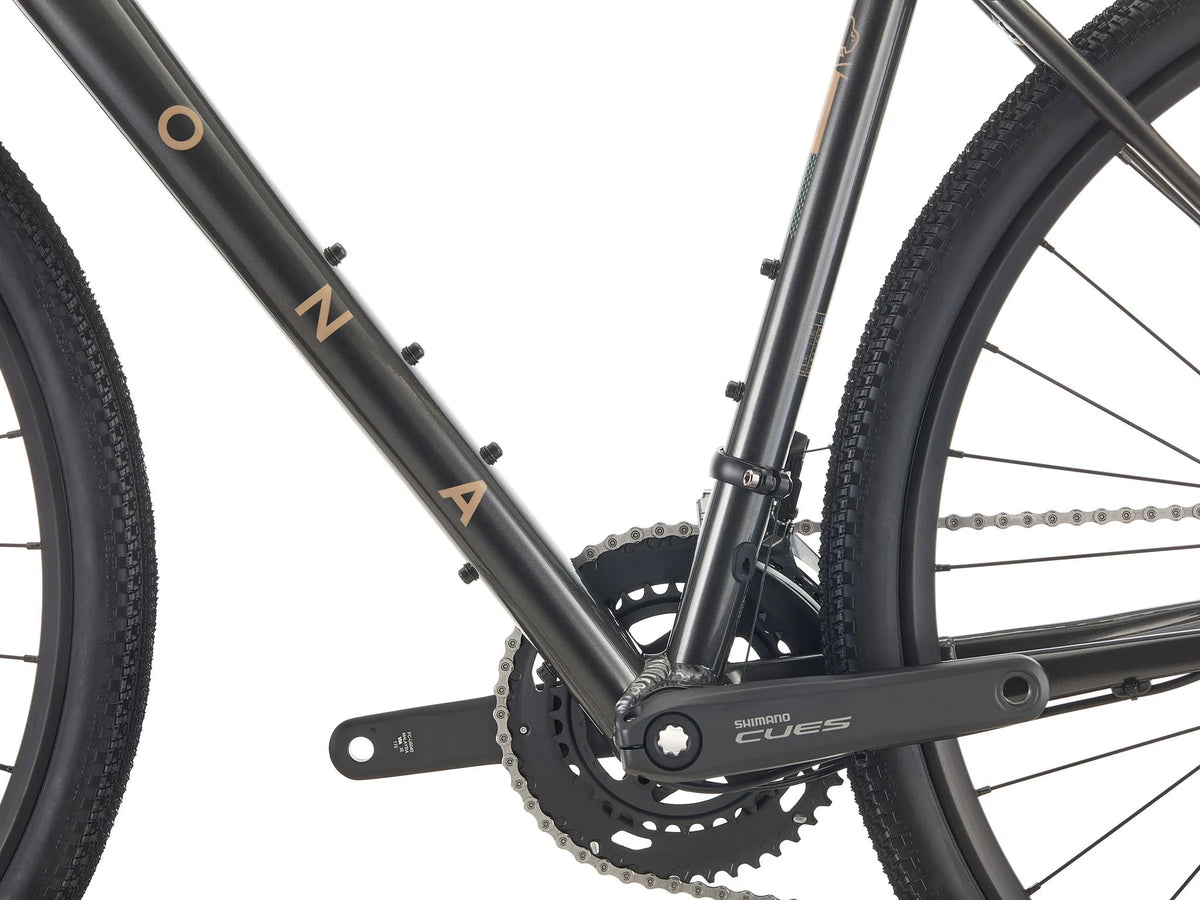 Gravelpyörä KONA Libre (2026) Gloss Metallic Charcoal