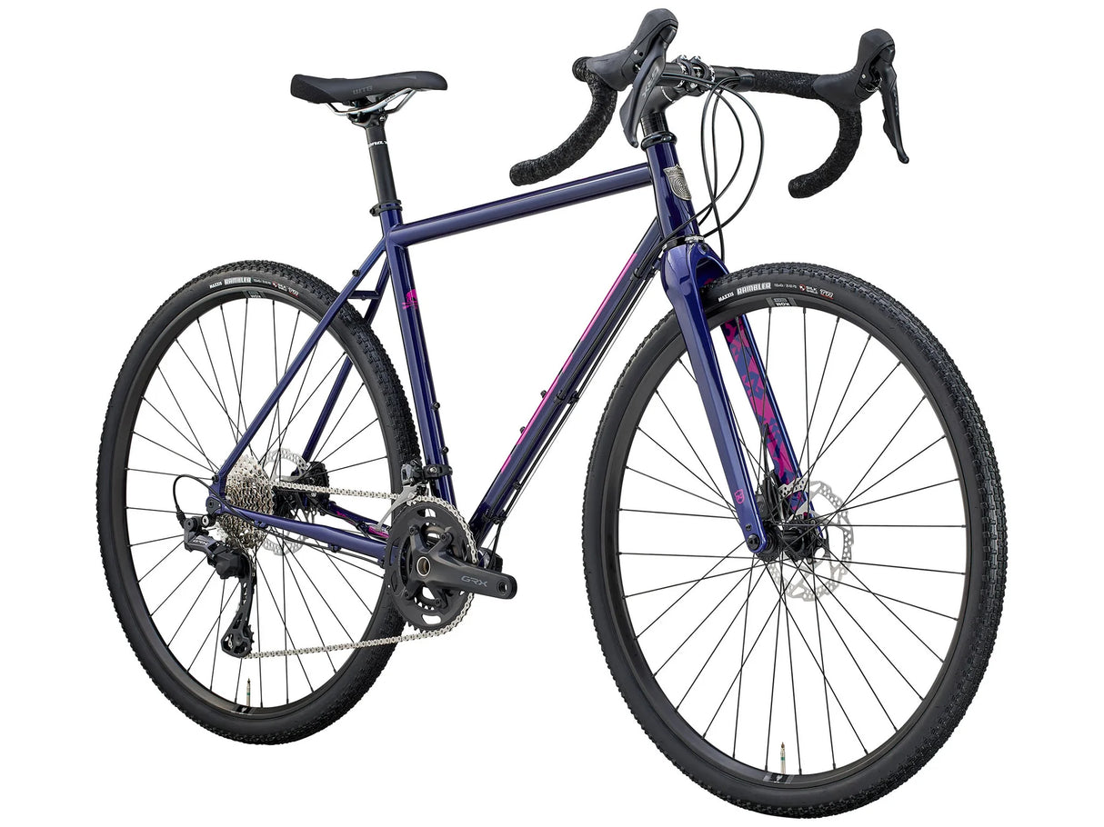 Gravel bicycle KONA Rove LTD, Gloss Metallic Gentian (Blue)