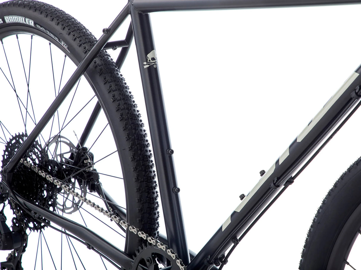 Gravelcykel KONA Rove, 27.5" Satin Metallic Black