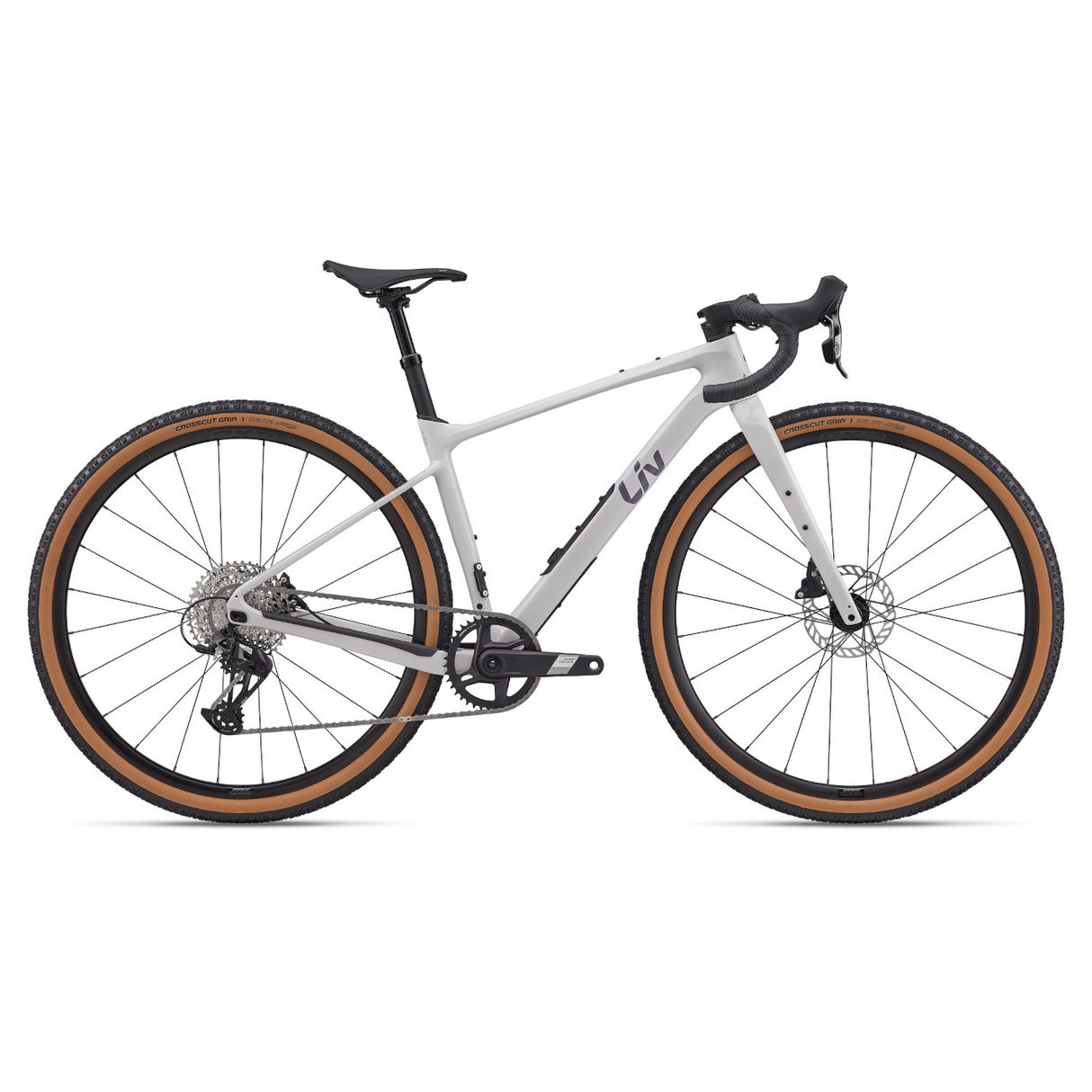 Gravelcykel för dam LIV Devote Advanced 1 (2026) Lavender Blush
