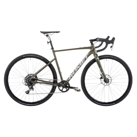 Gravelbike ROMET Boreas 2, grön-grå