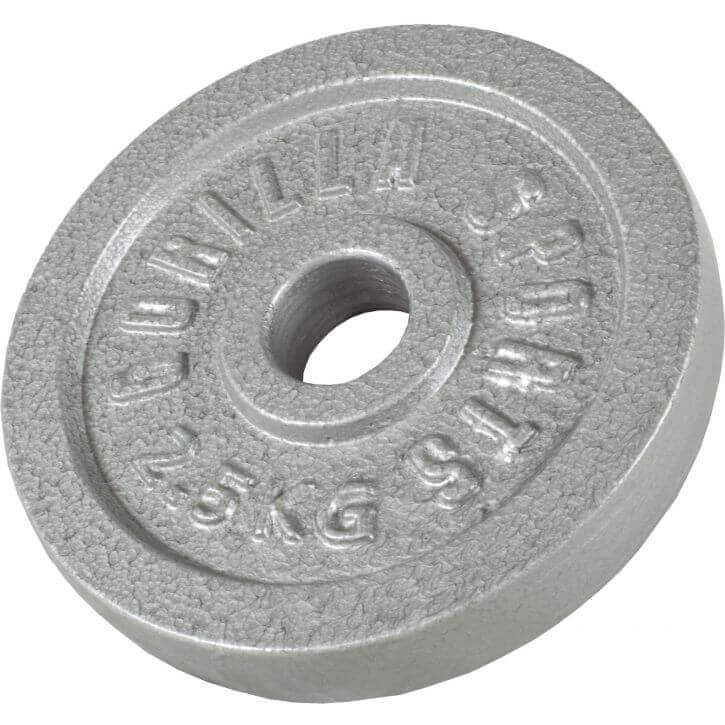 Viktskivor IRON Silver 4x5kg 2x2,5kg 2x1,25kg