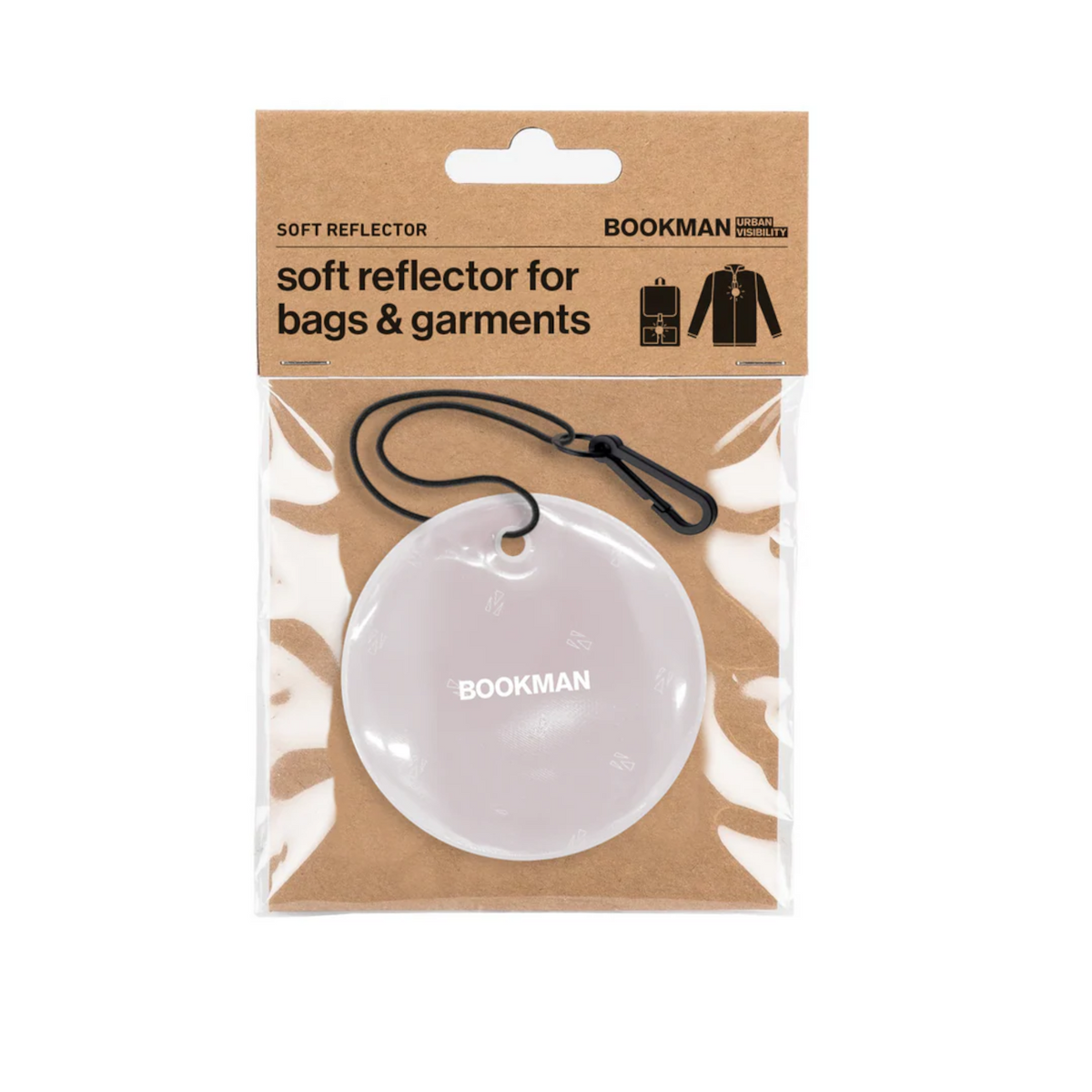 BOOKMAN Soft Reflector, rund, vit