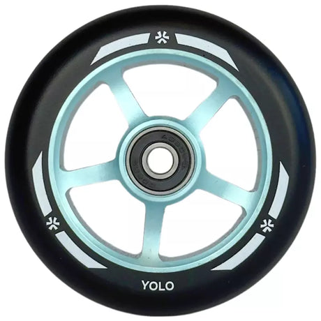 Scootterin renkaat Union Yolo Pro Scootterin renkaat 100mm Musta/Sininen