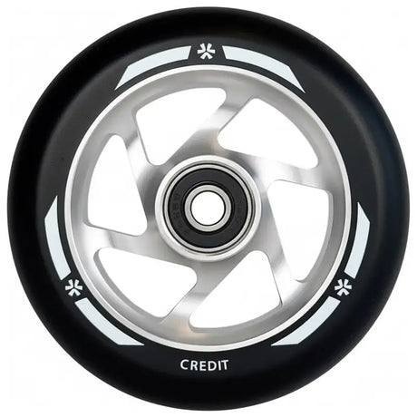 Scooterhjul Union Credit V2 Pro Scooter Wheel 100mm Raw/Black