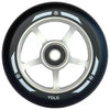 Hjul sparkcykel Union Yolo Pro Scooter Wheel 100mm Raw/Black