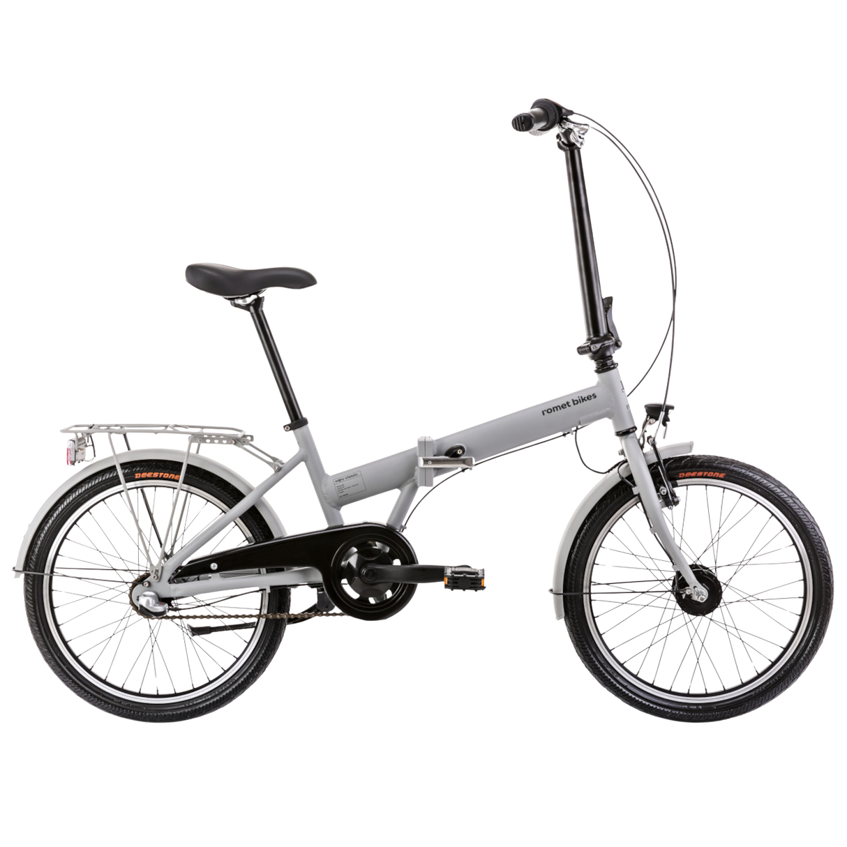Hopfällbar cykel ROMET Wigry Classic, 20" grå
