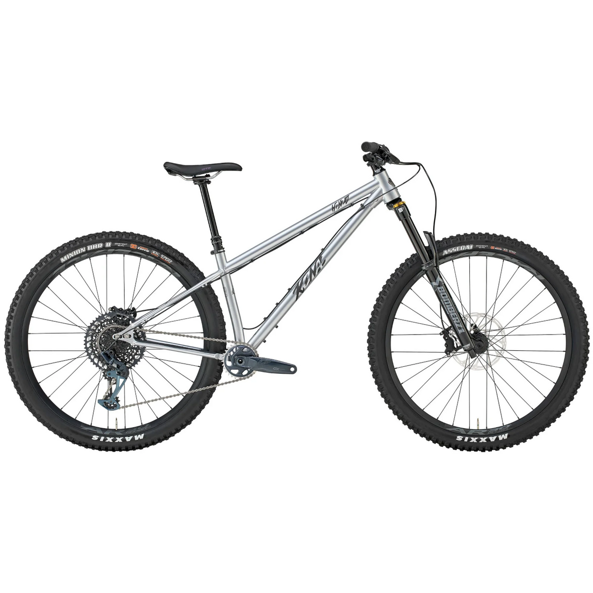 Polkupyörä KONA Honzo ESD, 29" Gloss Faux Chrome (hopea)