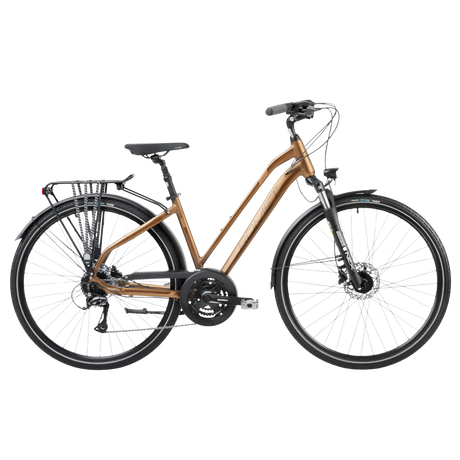 Damcykel ROMET Gazela 6, brun-svart