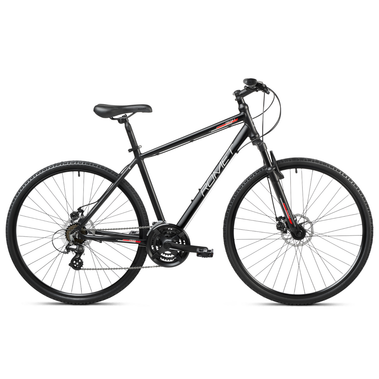 Cykel ROMET Orkan 1 M, svart-röd