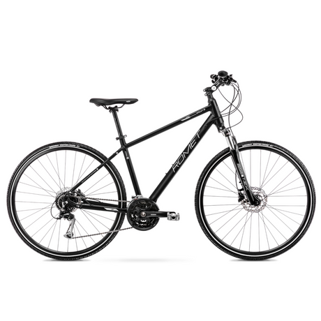 Cykel ROMET Orkan 6 M, svart-vit