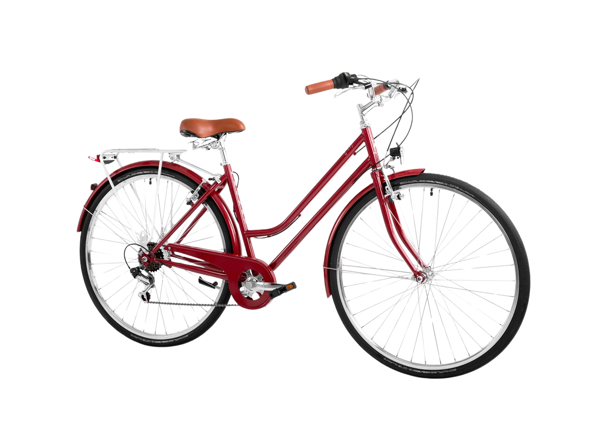 Polkupyörä ROMET Vintage Eco D, punainen