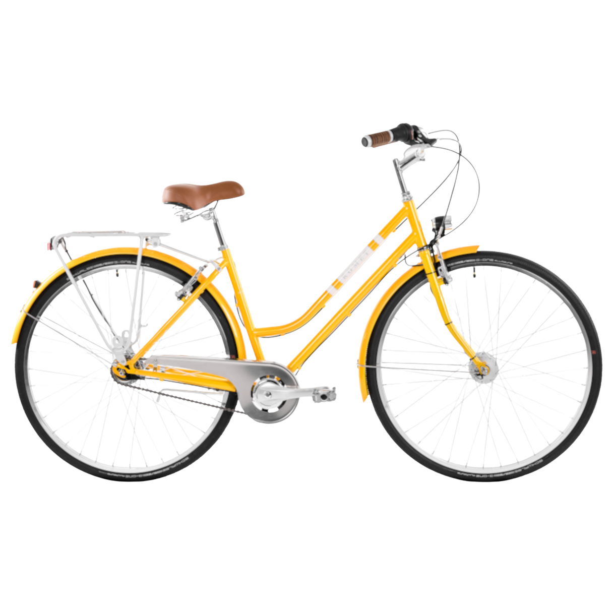 Cykel ROMET Vintage LTD D, gul