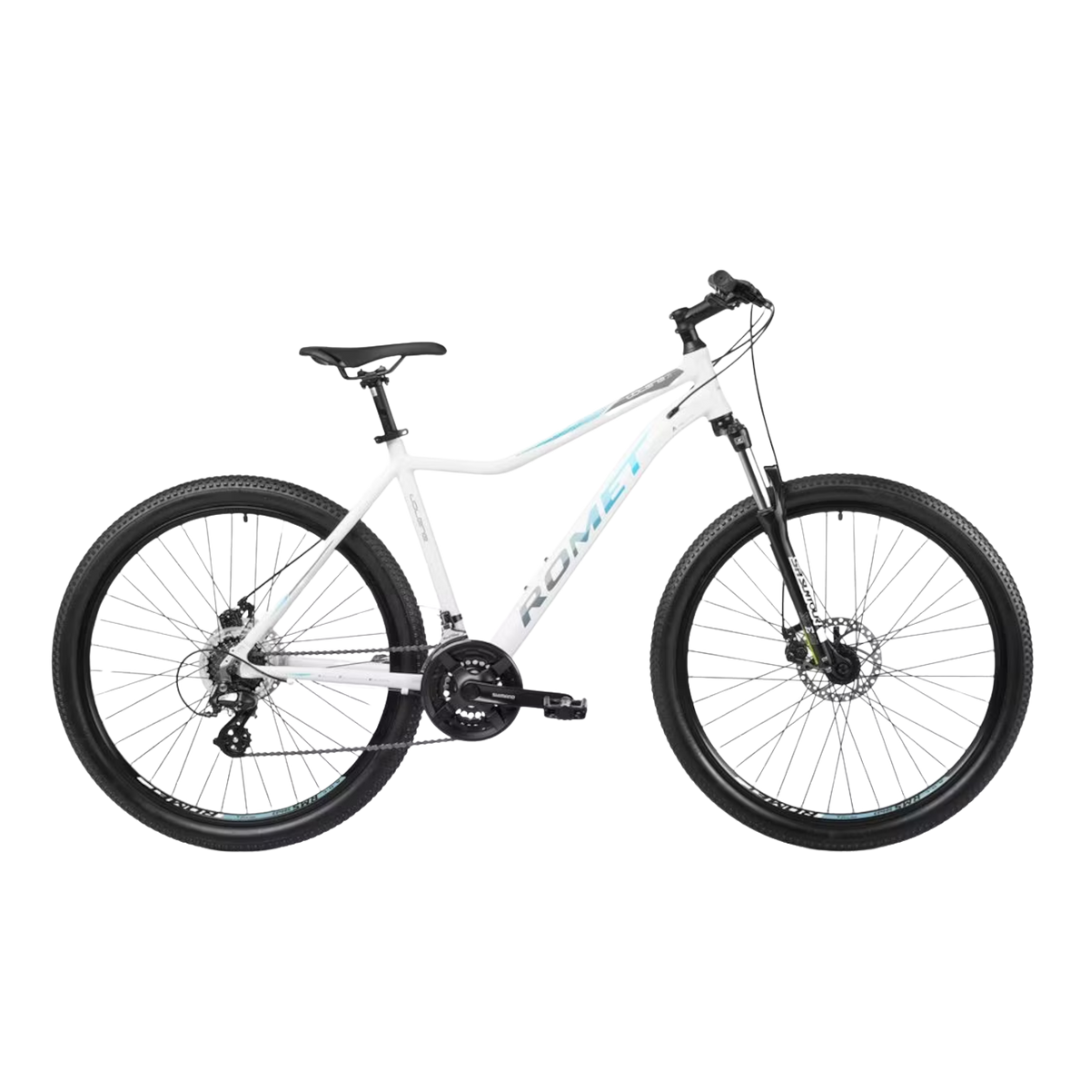 Damcykel ROMET Jolene 7.1, 27.5" vit-blå