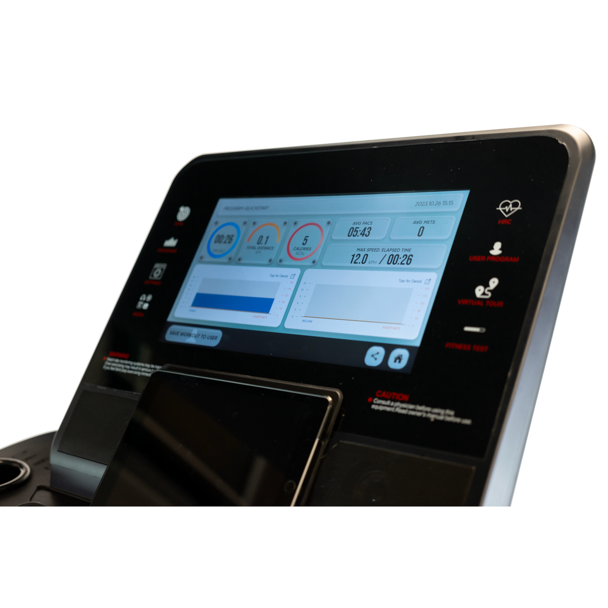 Treadmill BH FITNESS RS1200 Multimedia