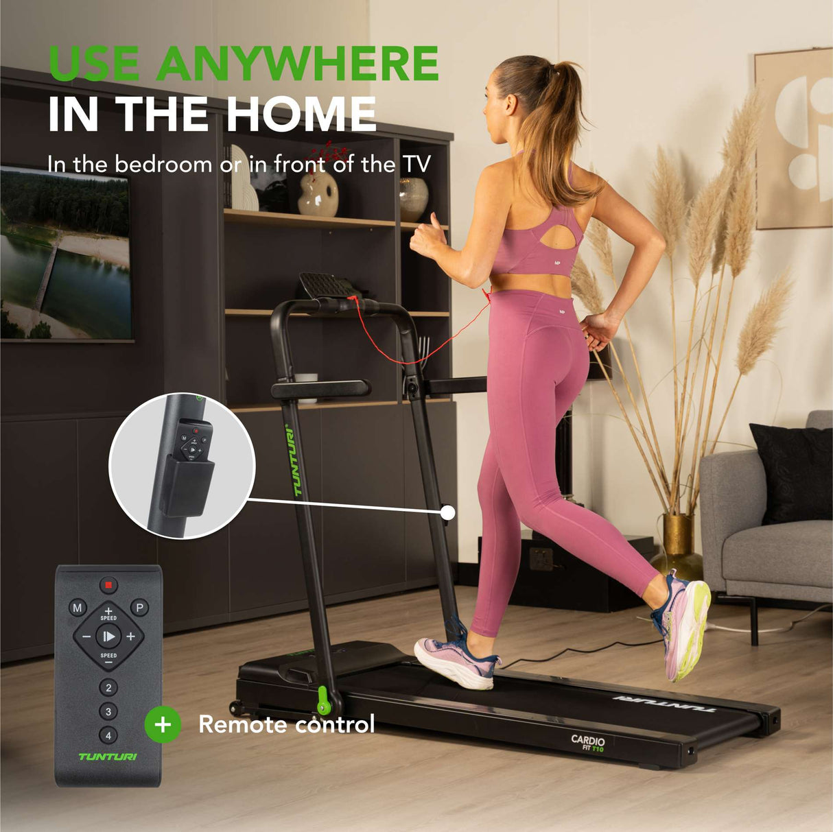 Juoksumatto TUNTURI Cardio Fit T10