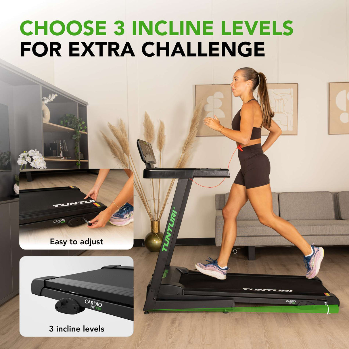 Juoksumatto TUNTURI Cardio Fit T30