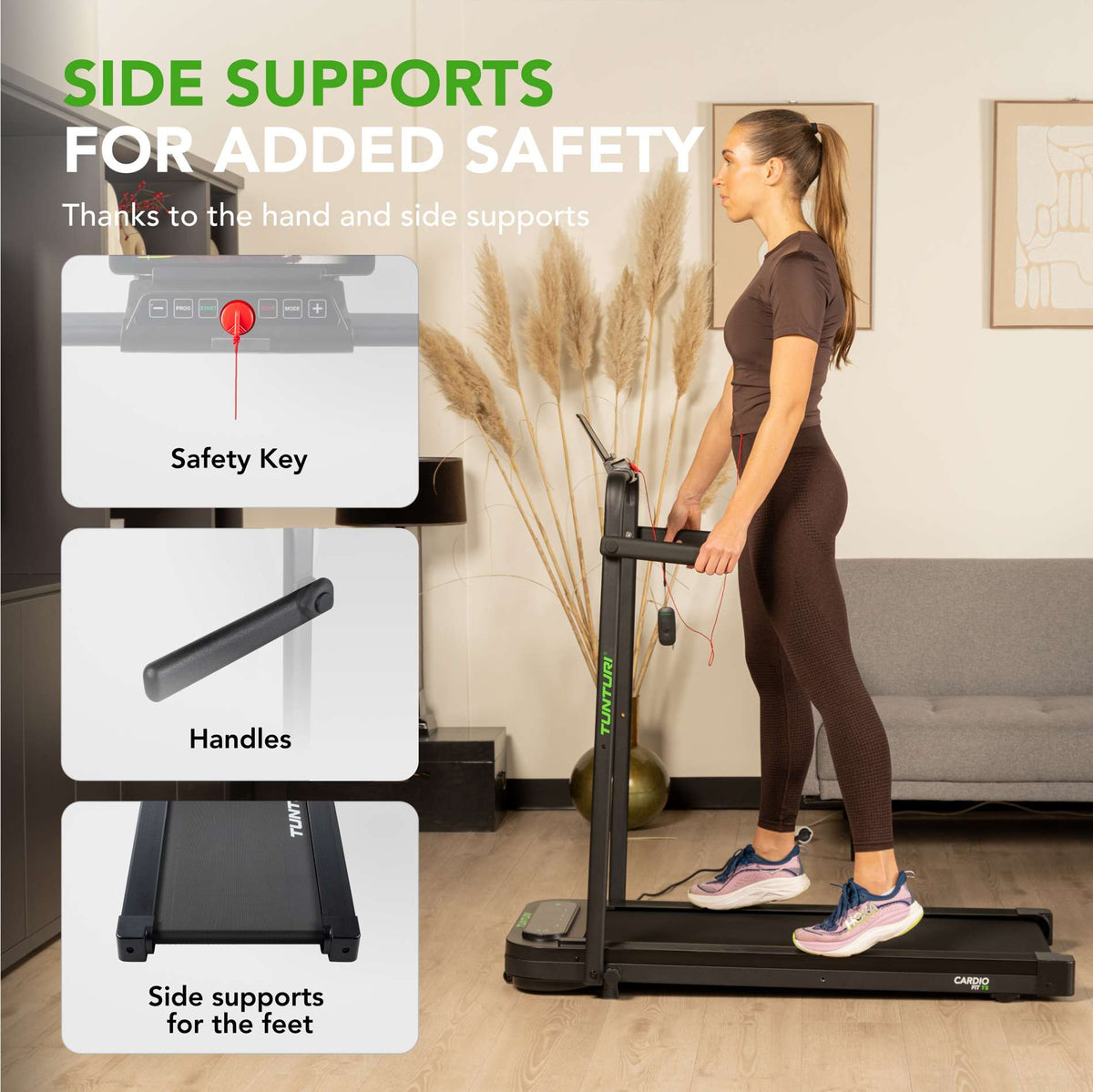 Juoksumatto TUNTURI Cardio Fit T5 Bluetoothilla