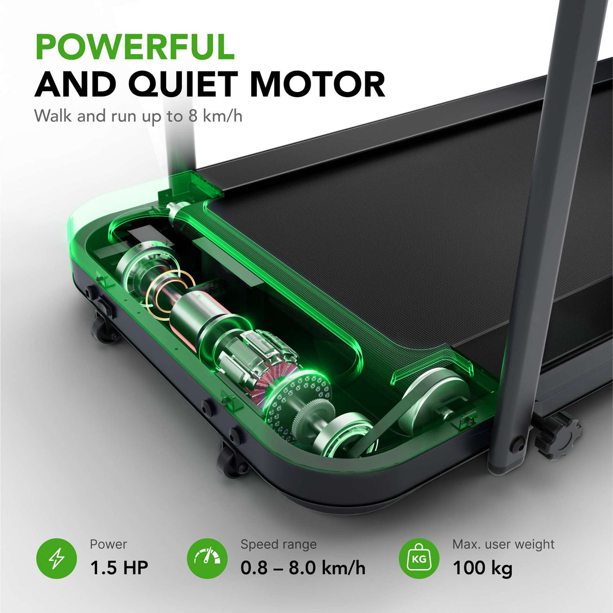 Juoksumatto TUNTURI Cardio Fit T5 Bluetoothilla