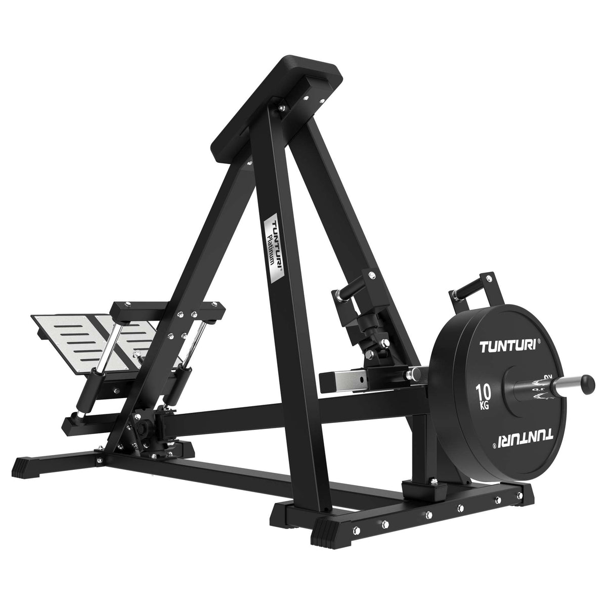 Power station TUNTURI Platinum - Justerbar T-bar Row - Plaatbelastad V-Series
