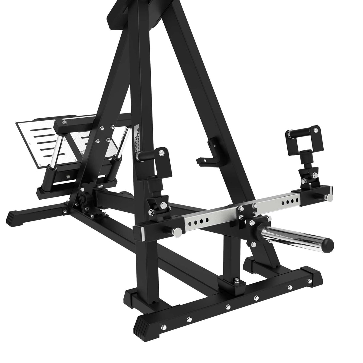 Power station TUNTURI Platinum - Justerbar T-bar Row - Plaatbelastad V-Series