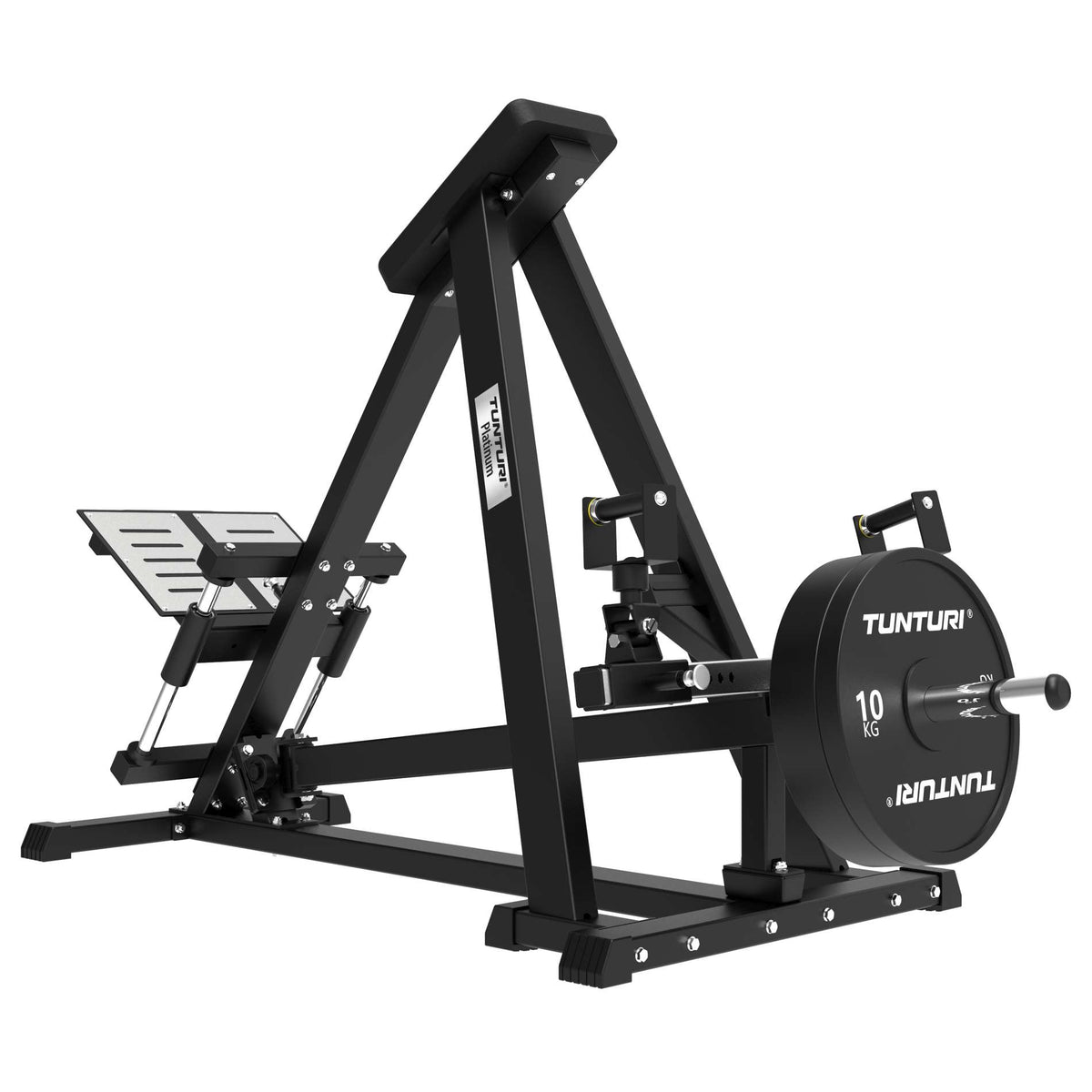 Power station TUNTURI Platinum - Justerbar T-bar Row - Plaatbelastad V-Series