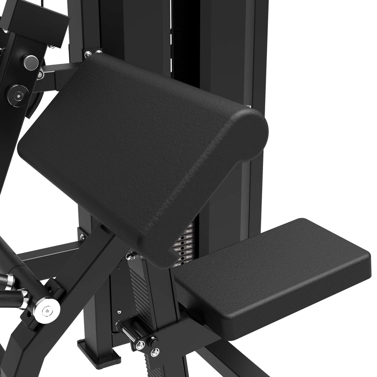 TUNTURI Platinum - Bicep Curl Strength Station - Selectorized - V-Series