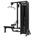 TUNTURI Platinum - Dubbel Latsdrag/Rodd - Viktmagasin - V-Series