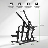 Styrketräningsstation TUNTURI Platinum - Wide Lat Pulldown Styrketräningsstation - Platta-belastad V-serie