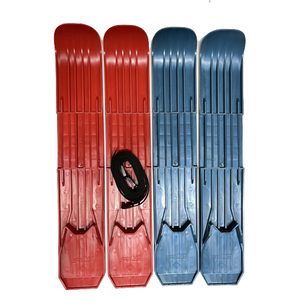 UNIPLAST Junior -sukset siteillä lapsille, 56 cm, lajitelma