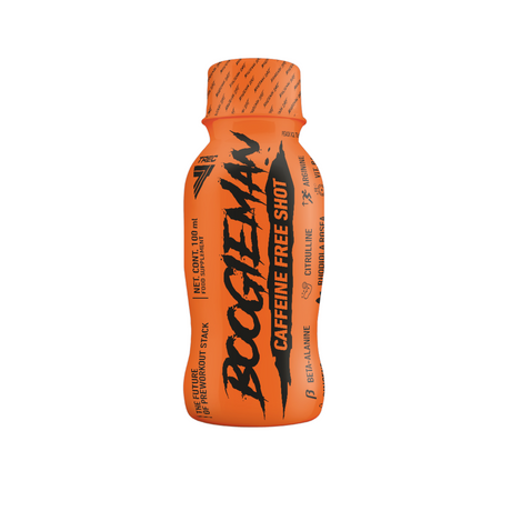 Kofeiiniton shot TREC Boogieman Shot Caffeine Free 100ml, Ice Tea Peach