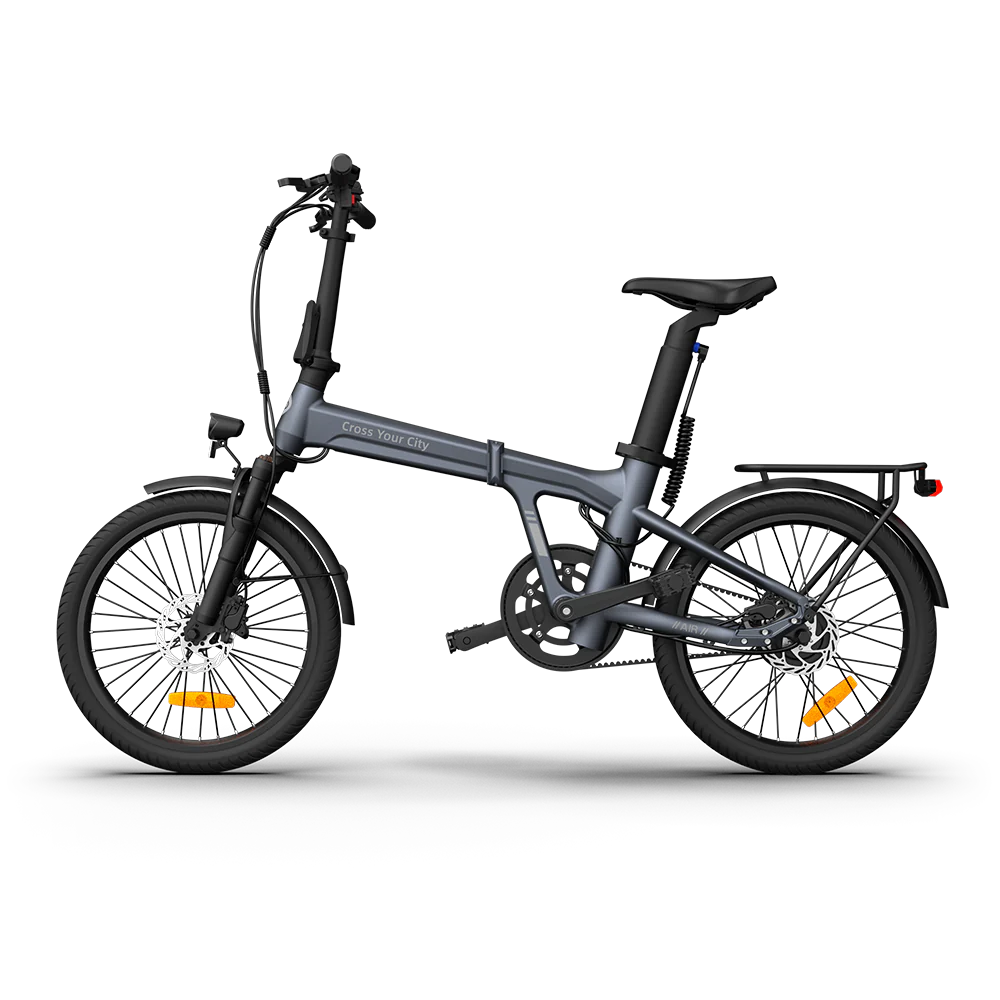 Elcykel ADO Air 20 PRO, hopfällbar, grå