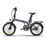Elcykel ADO Air 20 PRO, hopfällbar, grå