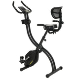 Kokoontaitettava kuntopyörä CHRISTOPEIT S-Bike Velo Fit, musta