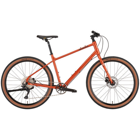 Cykel KONA Dew Plus, 27.5" Gloss Titian (Orange)