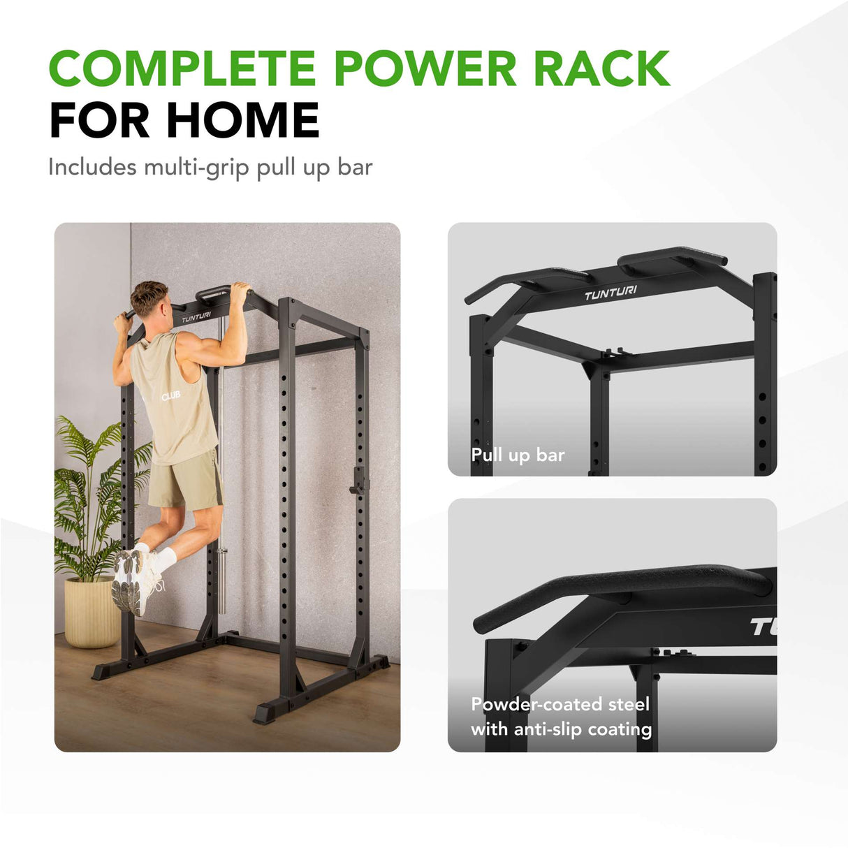 Knäböjsställ TUNTURI PR60 Power Rack