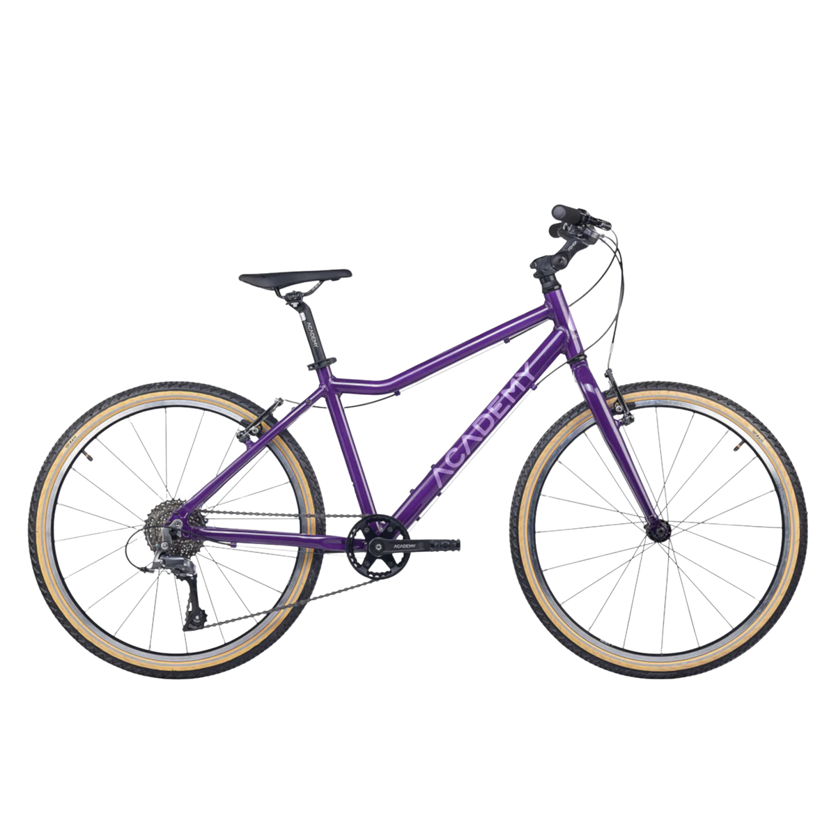 Lätt barncykel ACADEMY Grade 5, 24" Lila