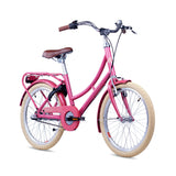 Barncykel S'COOL chiX Classic, 20" Berry/Beige